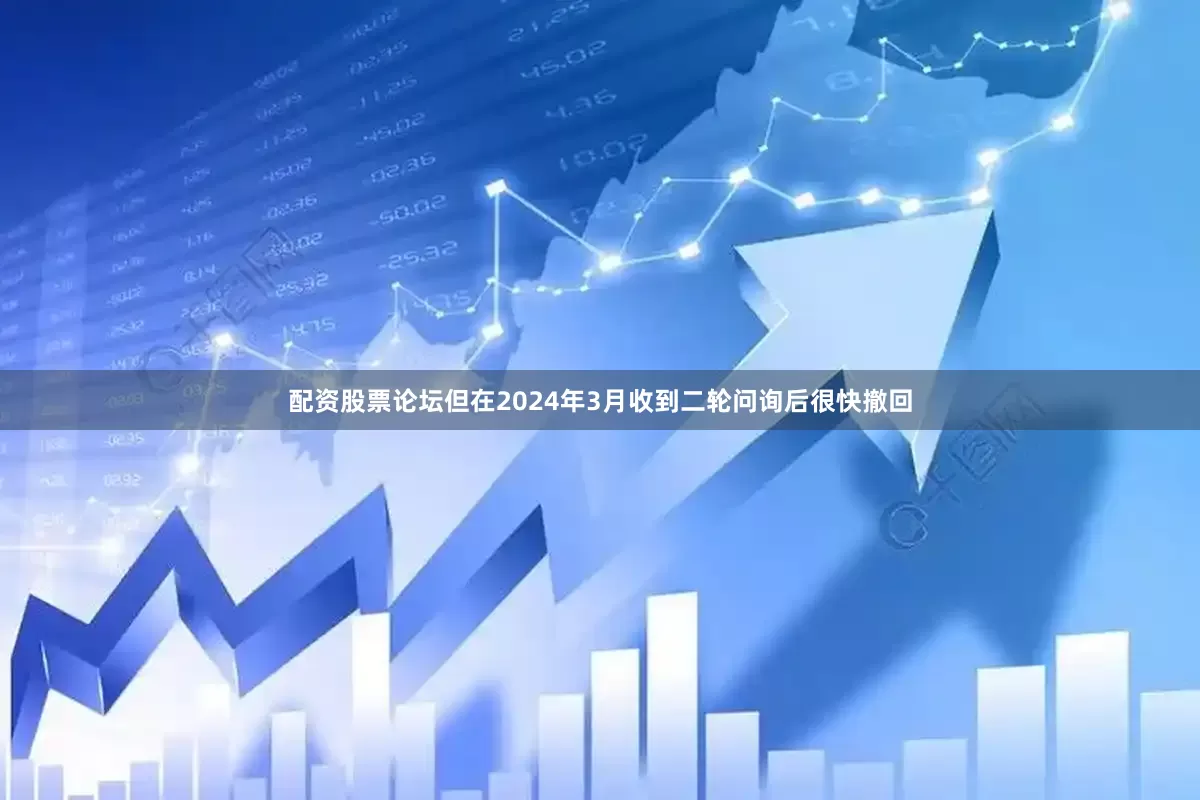 配资股票论坛但在2024年3月收到二轮问询后很快撤回