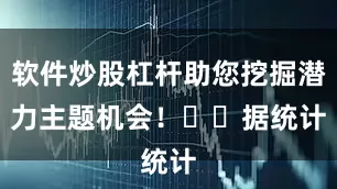 软件炒股杠杆助您挖掘潜力主题机会！		　　据统计
