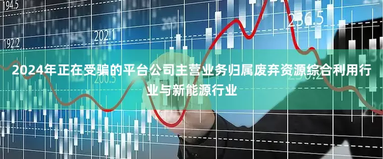 2024年正在受骗的平台公司主营业务归属废弃资源综合利用行业与新能源行业