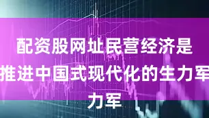 配资股网址民营经济是推进中国式现代化的生力军